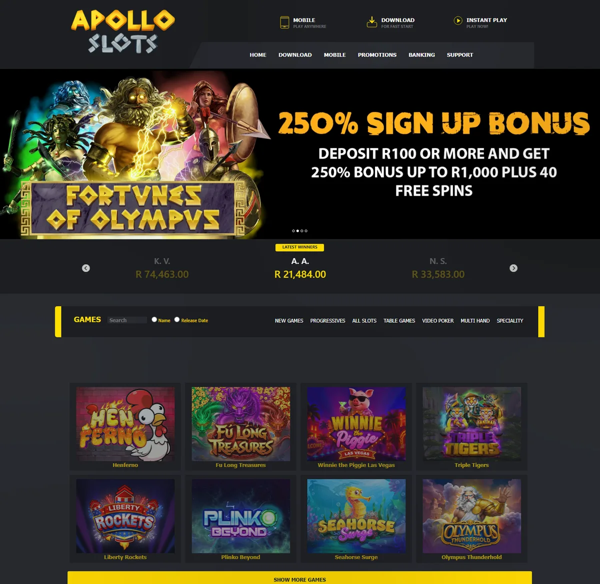 Apollo Slots